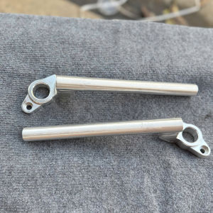 Ghi đông nhôm cnc Raider  Satria chính hãng lắp đặt như zin