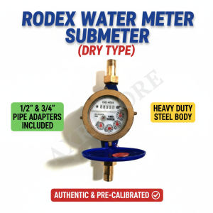 Rodex Dry Type Water Meter Submeter LXS-15E Watermeter