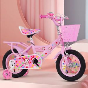 Bike With Training Children Bicycle Kids Bicycle For Boys Girls Kids Bicycle Balance Bike 2-3-4-5-6-7 Years Old Drop-Resistant 12-14-16-18 Inch