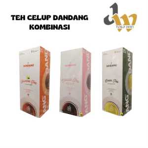 Teh Celup Dandang Paket Kombinasi/Jasmine Tea/Vanilla Tea/Green Tea Isi 25 Pcs