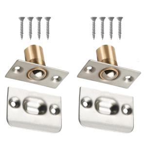 2 cái cửa bi lăn bắt bóng cửa có thể điều chỉnh chốt mùa xuân vòng bi cửa bắt cửa phần cứng cho tủ