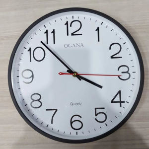 Jam Dinding Tebal Besar OGANA - Jam Dinding Ogana Polos Besar Jam Dinding Bulat Jam Dinding Jumbo / Jam Dinding Analog Besar Hiasan Dinding Dekorasi Rumah