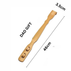 Bamboo Handmade Natural Body Back Scratcher Roll Itch Relief Alat Penggaru Gatal Kayu Bamboo 孝道大号竹制地摊痒痒挠老人按摩止痒神