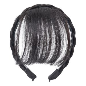 Wig Bangs Hairband Fake Hair Headband Fringe Hair Extension Women Girls Clips In Hair Extension Hair Accessories Hairpiece Clips