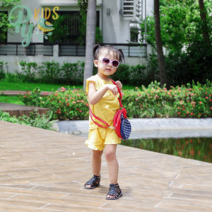 Đồ bộ tơ thêu hoa mát mẻ ngày hè cho bé gái từ 5-16kg