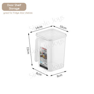 Fridge Storage Container Box With Handle Refrigerator Organizer