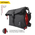 REV - Tas Selempang Messenger Pria Premium - Slingbag Tas Bahu Tote Bag ANT300 - Shoulder Bag Sekolah Kuliah Kerja. 