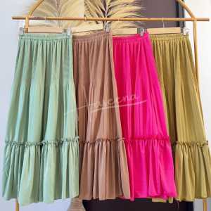 Terlaris Rok Plisket Bawahan Muslim Rok Muslim bahan hyget super premium All size fit M-XXL