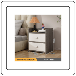 【JJ HOME】Modern Bedside Storage Cabinet / Bedroom Side Table with Drawers