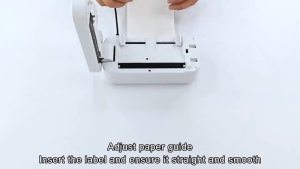 A6 Thermal Waybill Printer Shipping Label AWB Airway Bill Sticker Bluetooth USB Barcode X4 D200