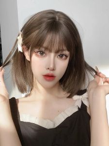 [ TẶNG KÈM LƯỚI VÀ LƯỢC ] Tóc giả nữ nguyên đầu vic ngắn tóc giả cup ngắn tóc giả bộ cả đầu ngắn