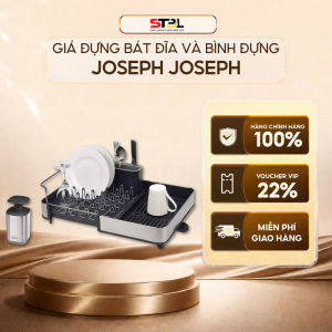 Giá đựng bát đĩa và bình đựng nước rửa tay Joseph Joseph 85189có vòi thoát nước giá bát tùy chỉnh SNTKITCHEN 450108