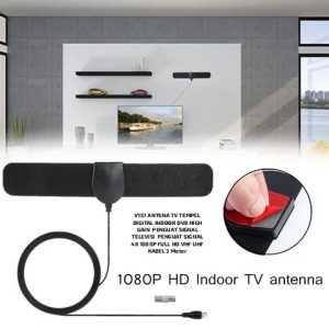 V157 ANTENA TV DALAM TEMPEL DIGITAL INDOOR DVB HIGH GAIN INDOR PENGUAT SIGNAL MULTI SINYAL TELEVISI