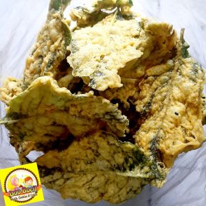 Keripik Daun Bayam Gurih Renyah 250 Gram - Duo Bocil Snack
