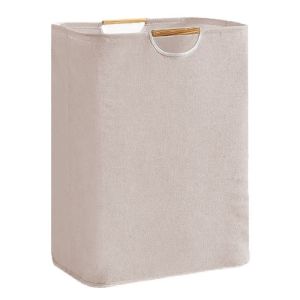 Homepeas® Foldable Laundry Basket Cotton linen Household Toy Clothing Storage Basket Waterproof