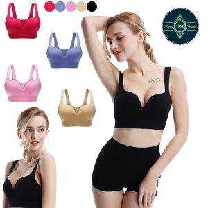 Sportbra 3D ⚡SALE⚡ ชุดชั้นใน เสื้อในไร้โครง บราดันทรง 3D บราเก็บทรง บราไร้โครง บราอกดูม เสื้อชั้นใน สปอร์ตบรา ชุดชั้นในสตรี [Bobae Market]