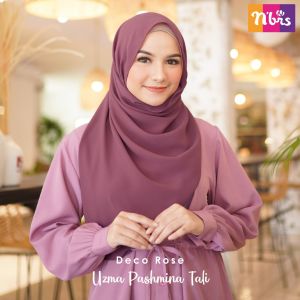 Baru COD Nibras Hijab Pashmina NH Tali Uzma Bahan Sanna Premium Pasmina Tali 180 x 70