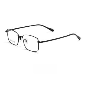 FIRADA 2024 Fashion Comfortable Glasses Vintage Ultra Light Square Eyewear Optical Prescription Eyeglasses Frame For Men J20102X