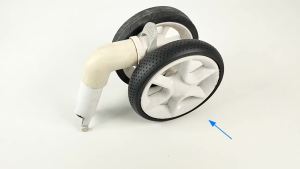 Custom Buggy Tire For Quinny Moodd Front Wheel All Terrian Trye Cove PU Tubeless Baby Buggy Stroller Accessories
