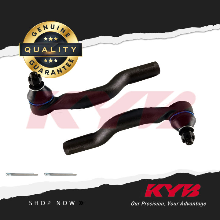 KYB KAYABA (2pcs) Outer Left and Right Tie Rod End for Suzuki Swift 20122016, Dzire, Ertiga