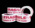 Lakban Isolasi Selotip Fragile Daimaru / Fragile Mudah Pecah 48mmx100m. 