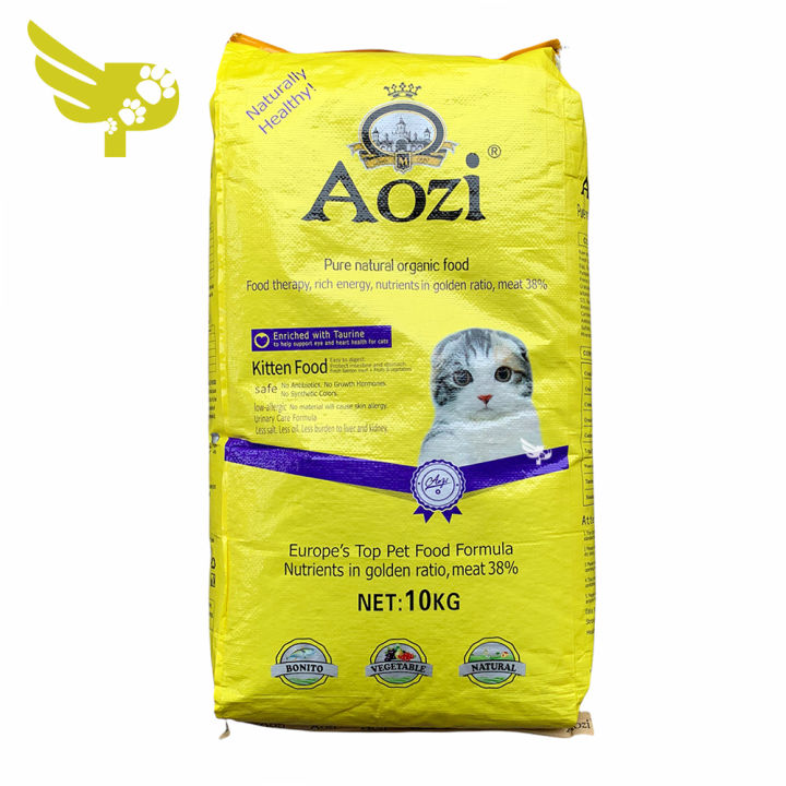 Aozi Kitten 10kg Salmon Flavor Dry Cat Food Philippines