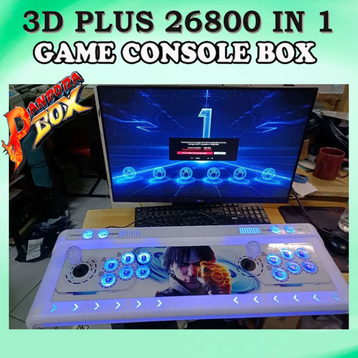 Pandora 3D PLUS 26800 in Arcade Game Console Full HD Retro Video