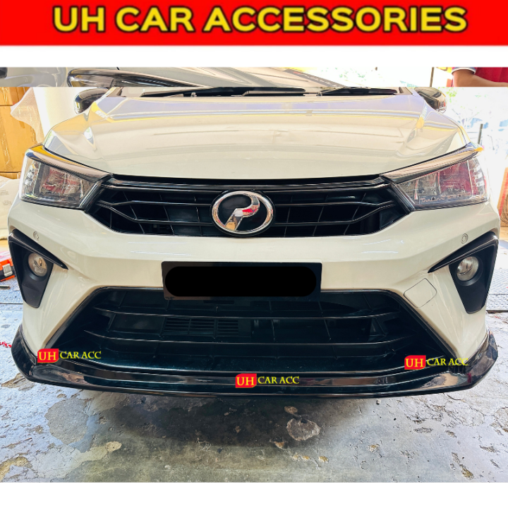 PERODUA BEZZA FACELIFT 2020-2022 PU FRONT LIP LIPS DIFFUSER SKIRT ...