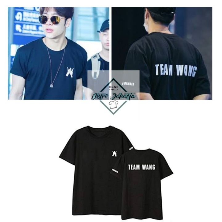 TEAMWANG Tシャツ　ホワイト　GOT7 ジャクソン　ジェク　スニ TEAMWANG Tシャツ ホワイト GOT7 ジャクソン ジェク スニの通販
