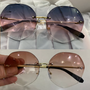 Mắt kính thời trang form tròn xi ốc phong cách Hàn Quốc KINHKHONGGONG