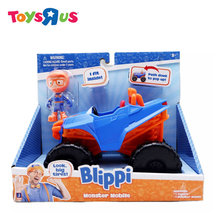 Blippi Monster Mobile Truck Big Monster Truck Toys Monster Jam Trucks Toys Lazada Lazada PH