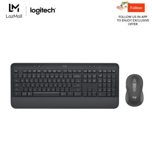 Logitech Signature K650 Wireless Keyboard with Wrist Rest + Logitech Signature M650 Wireless Mouse
