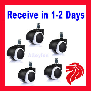 ❤️RECEIVE 1-2 DAY❤️ Roller Chair Wheel Castor Wheels Castor Wheel Stem Diameter 11mm for swivel roller office chair / FREE SHIPPING / + CASHBACK / study leg stool castors frame wheel universal