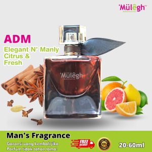 Mulegh Parfum - ADM 20-60ml | Parfum Pria Wangi 12Jam 24Jam 36Jam