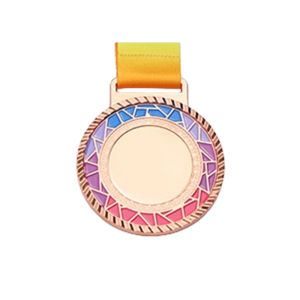 Medali Kompetisi/ Medali Logam / Medali Kejuaraan / Medali Penghargaan Warna / Emas-Perak-Perunggu-Mawar Besar68mm Tebal 5mm Universal / Free Tali Medali