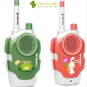 Đồ Chơi Bộ Đàm Không Giây Liên Lạc Từ Xa Cho Bé Màu Sắc Đa Dạng Xương Rồng Nhỏ