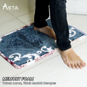 Keset Kamar Mandi Serap Air Keset Kaki Keset Lantai Foam Malaysia Tebal 40 x 60 Cm Anti Slip