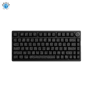 AULA F75  75% Gasket Wireless Mechanical Keyboard Black Contour