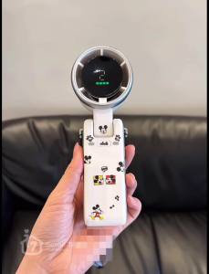 【可调角度】米奇手持风扇小型制冷涡轮学生上课静音迷你风扇便携可折叠可挂脖【 Adjustable Angle 】 Mickey handheld fan small cooling turbine student class silent mini fan portable foldable neck hanging