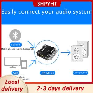 [COD] SHPYHT Local delivery Ship within 24 hours ZK-MT21 Channel Subwoofer Amplifier Board CS8673E 2.1 Power Audio Stereo Amplifier Board Bass AMP AUX Power Amplifier Module