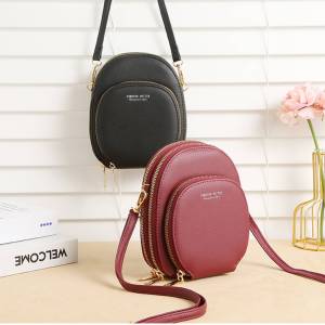 Tas Wanita Import, Tas Selempang Wanita Kulit, Tas HP Cewek Serbaguna, Tas Mini Import Terbaru, Tas Bahu Wanita Kekinian