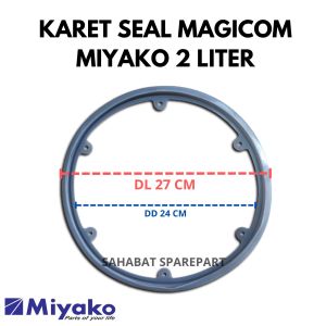 KARET SEAL MAGICOM MIYAKO 2 LITER ORIGINAL SESUAI GAMBAR