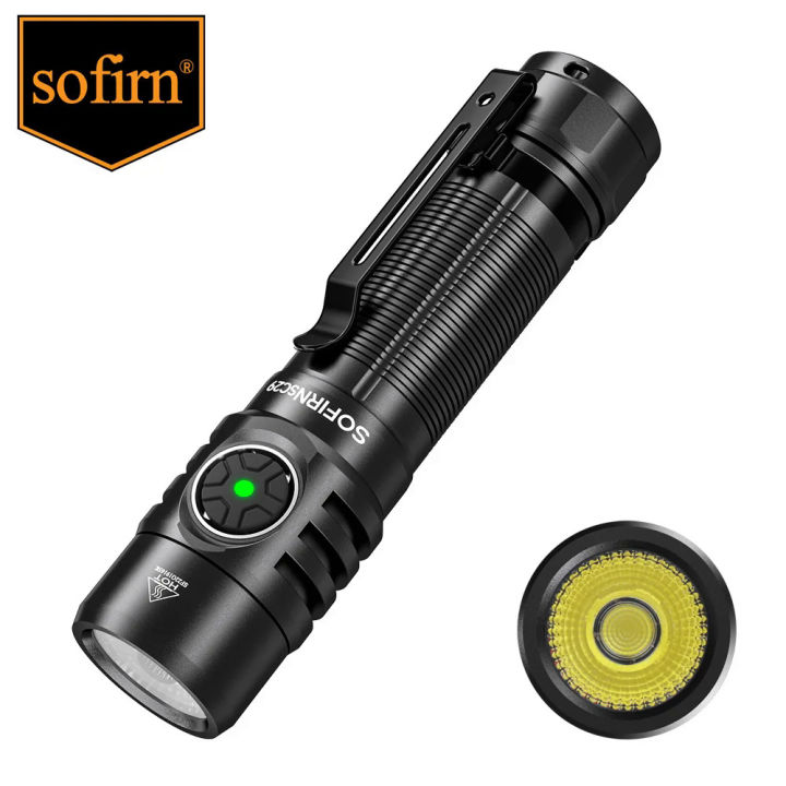 Sofirn SC29 xhp50b led 3000lm Type-C rechargeable flashlight protable ...