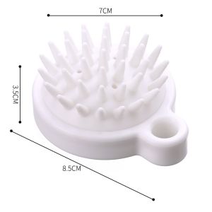 【READY STOCK】Japanese Silicone Scalp Massager Shampoo Brush Head Shower Clean Scrub Comb Hair Brush