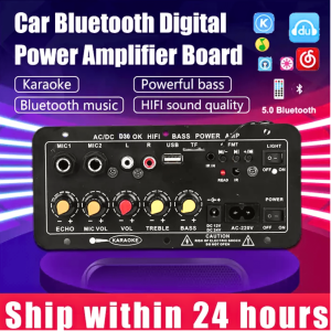 COD TaffSTUDIO Papan Ampli Amplifier Bluetooth Board Audio USB Subwoofer mobil rumah DC 12V 24V D30