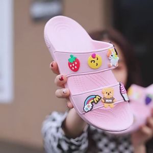 [Free Shipping] WomenS Summer Outdoor Slippers Soft-Soled One-Strap Thick-Soled Cute And Versatile For Home And Bathing Use