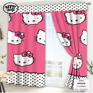 【Free Shipping】4pcs 130*200cm Cartoon Curtains For Windows On Sale Kurtina Sale 15 Pesos  Living Room Curtain Sale 3in1 Set