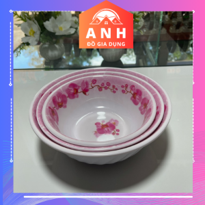 Tô Canh Nhựame ca Melamine Tô Sâu Nhiều Size tô 789 cm.