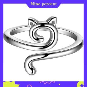 Nine percent แหวนไหมพรมปรับขนาดได้แหวนโครเชต์หูแมวเครื่องมือควบคุมความตึงวงแหวนสำหรับผู้เริ่มต้นถักโครเชต์