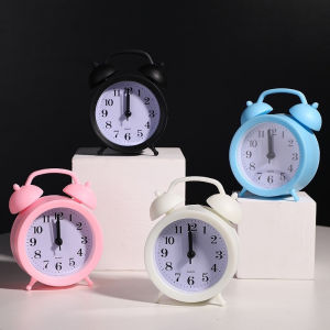 Durable Premium Mini Simple Alarm Clock Silent Desktop Alarm Clock Home Bedside Decoration Clock